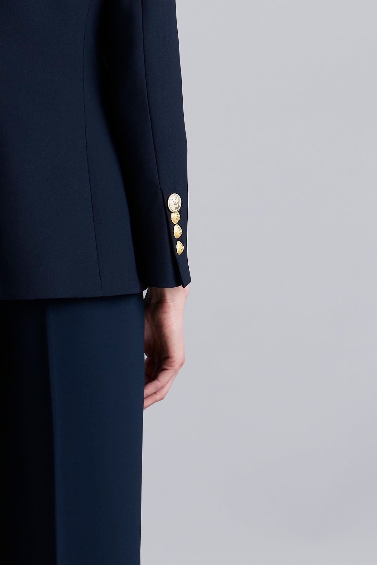 Manhattan Blue Military Tailored Jacket - Limited Edition - THE EXTREME COLLECTION