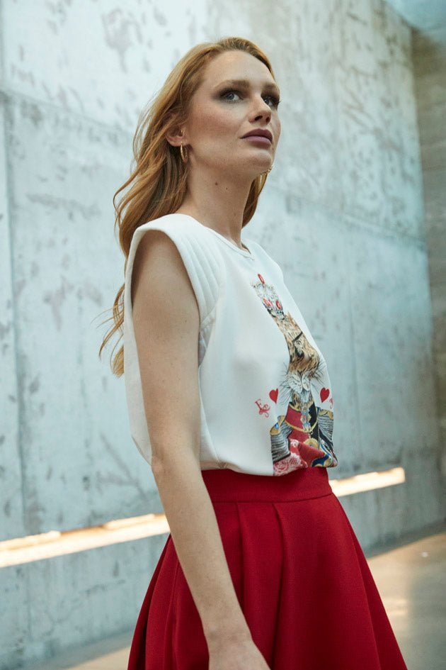 MARISCAL LEOPARD WHITE T - SHIRT - THE EXTREME COLLECTION