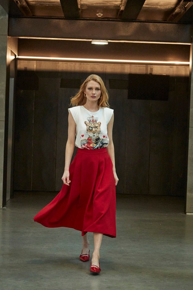 MARISCAL LEOPARD WHITE T - SHIRT - THE EXTREME COLLECTION