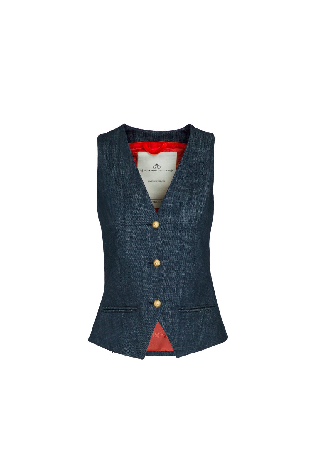 MILAN DENIM VEST - THE EXTREME COLLECTION