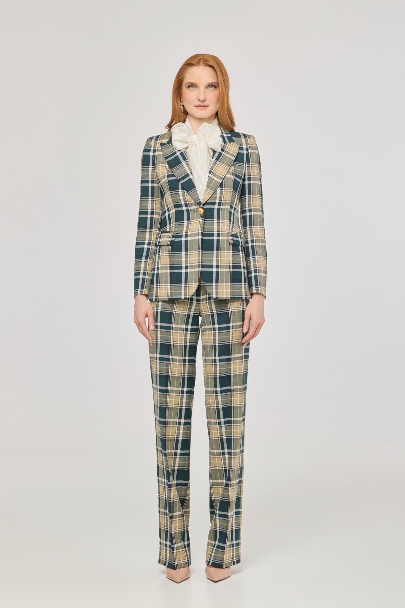 Murray Checked Earth Tone Blazer - Limited Edition - THE EXTREME COLLECTION