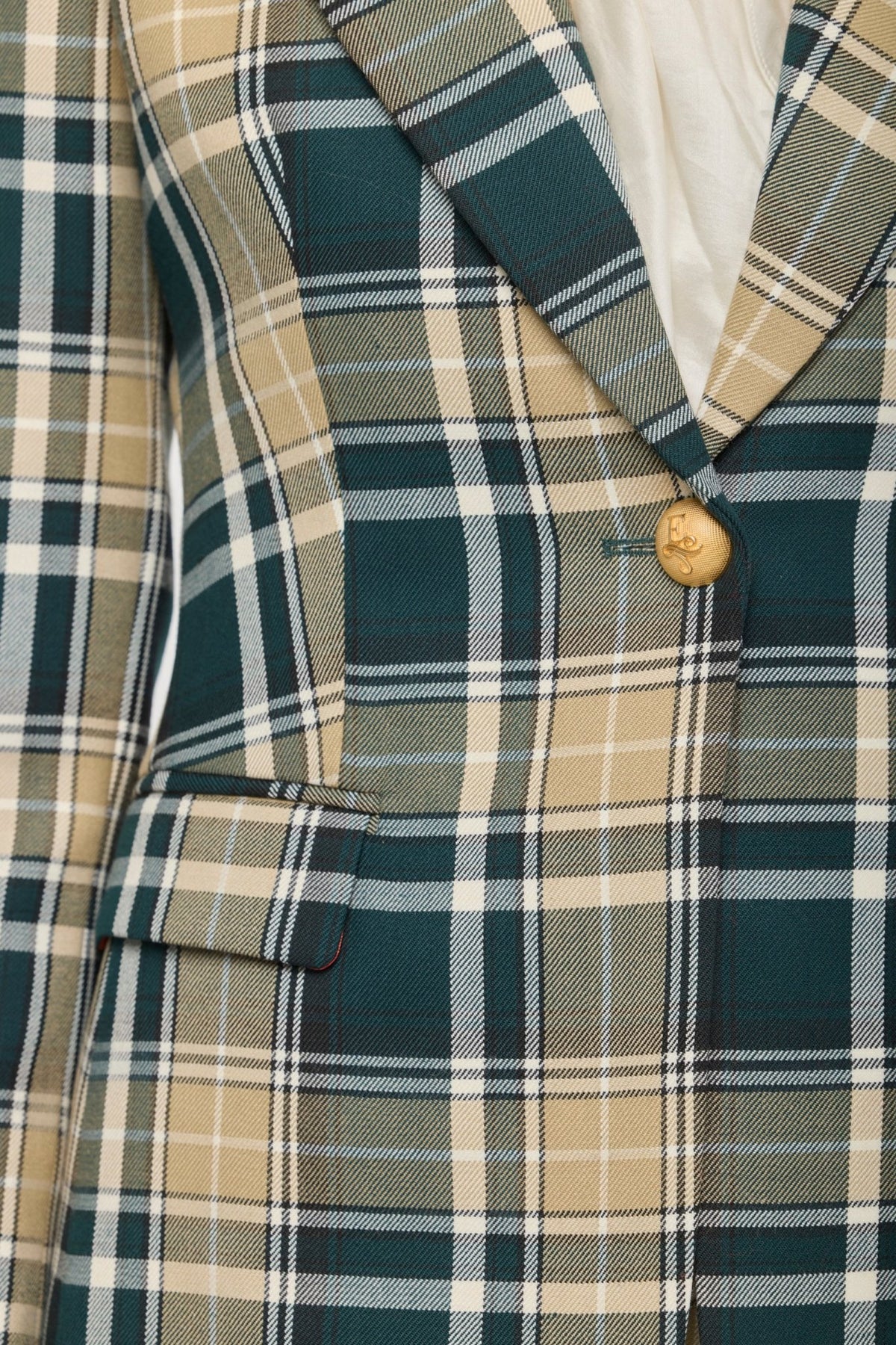 Murray Checked Earth Tone Blazer - Limited Edition - THE EXTREME COLLECTION