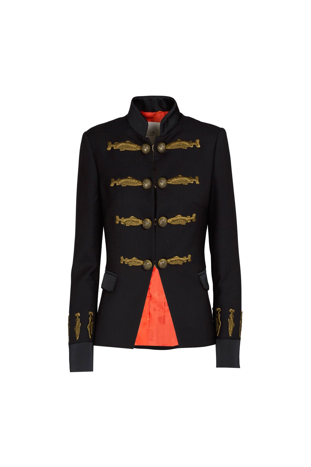 NUVOLA BLACK MILITARY BLAZER - THE EXTREME COLLECTION