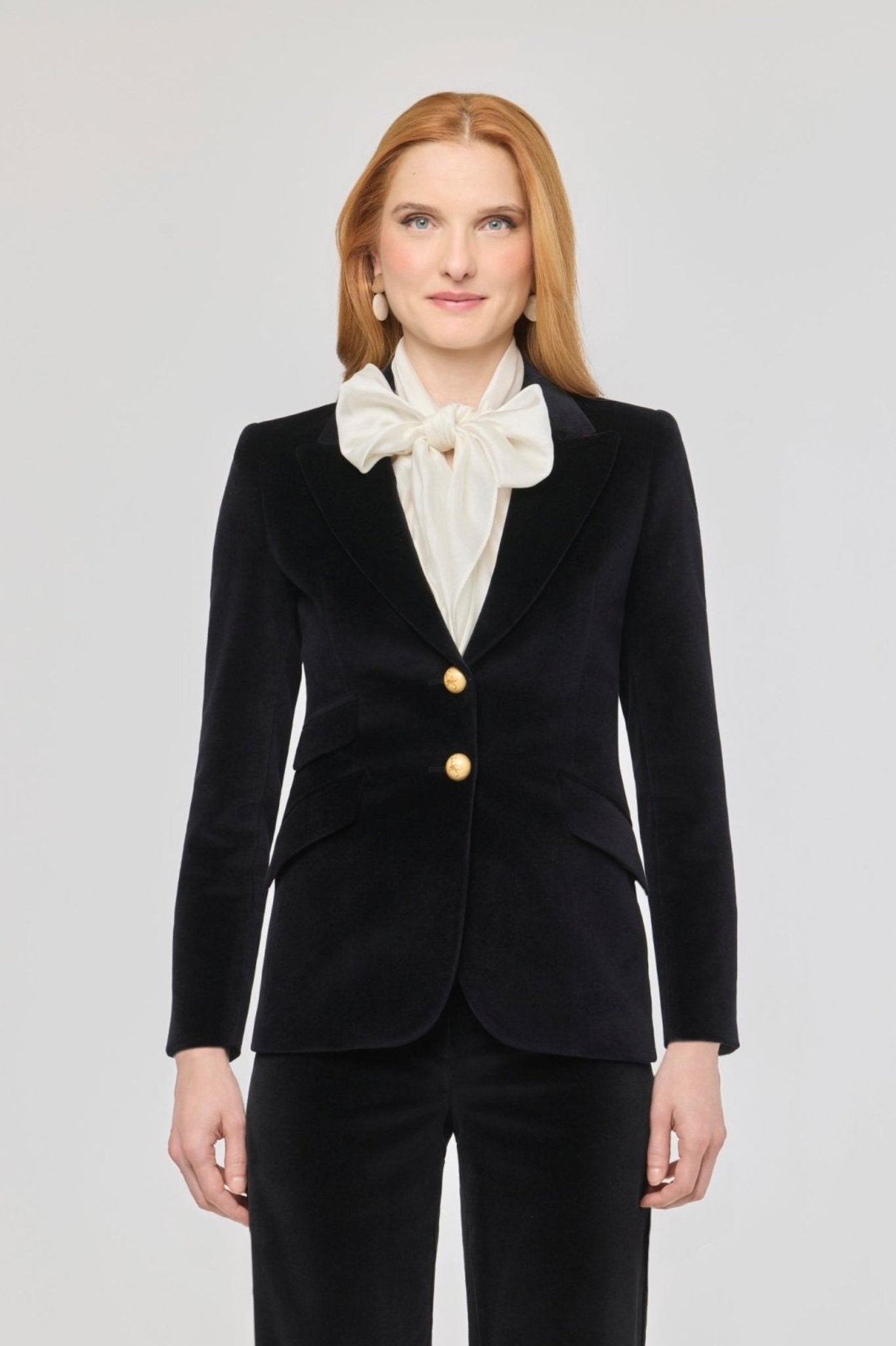 Oliva Black Velvet Blazer - Limited Edition - THE EXTREME COLLECTION