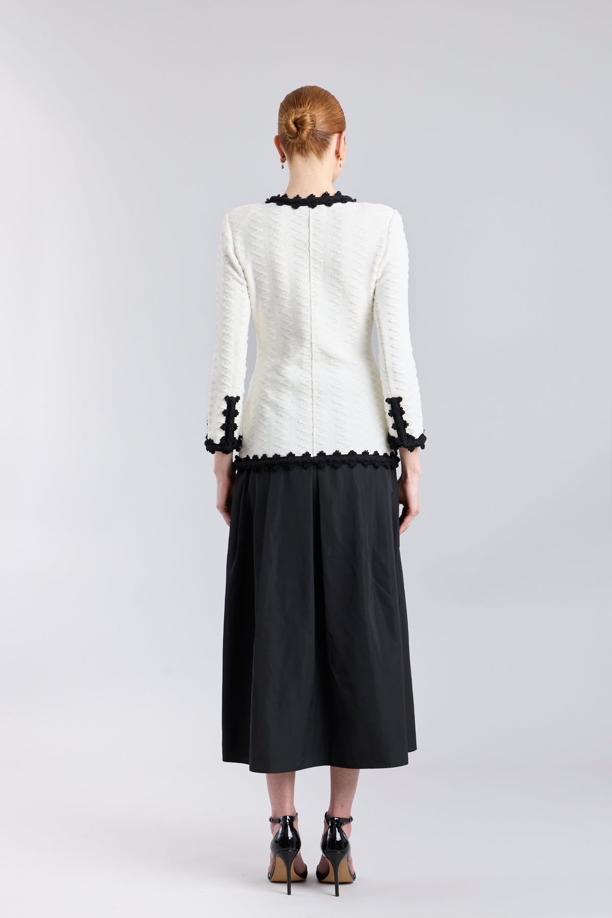 Oliver Monochrome Structured Knit Jacket - Limited Edition - THE EXTREME COLLECTION