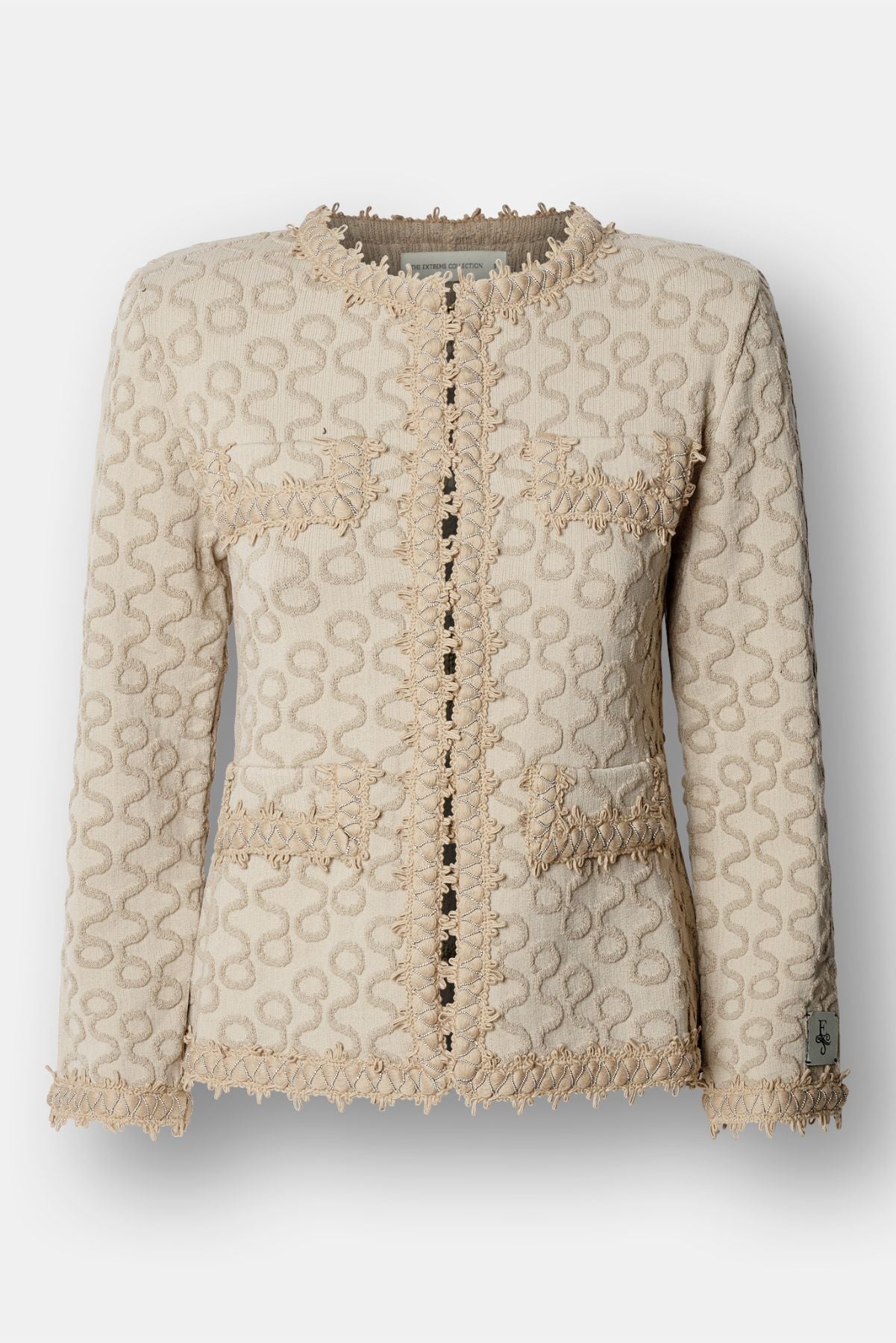 Paola Embroidered Knit Jacket - Limited Edition - THE EXTREME COLLECTION