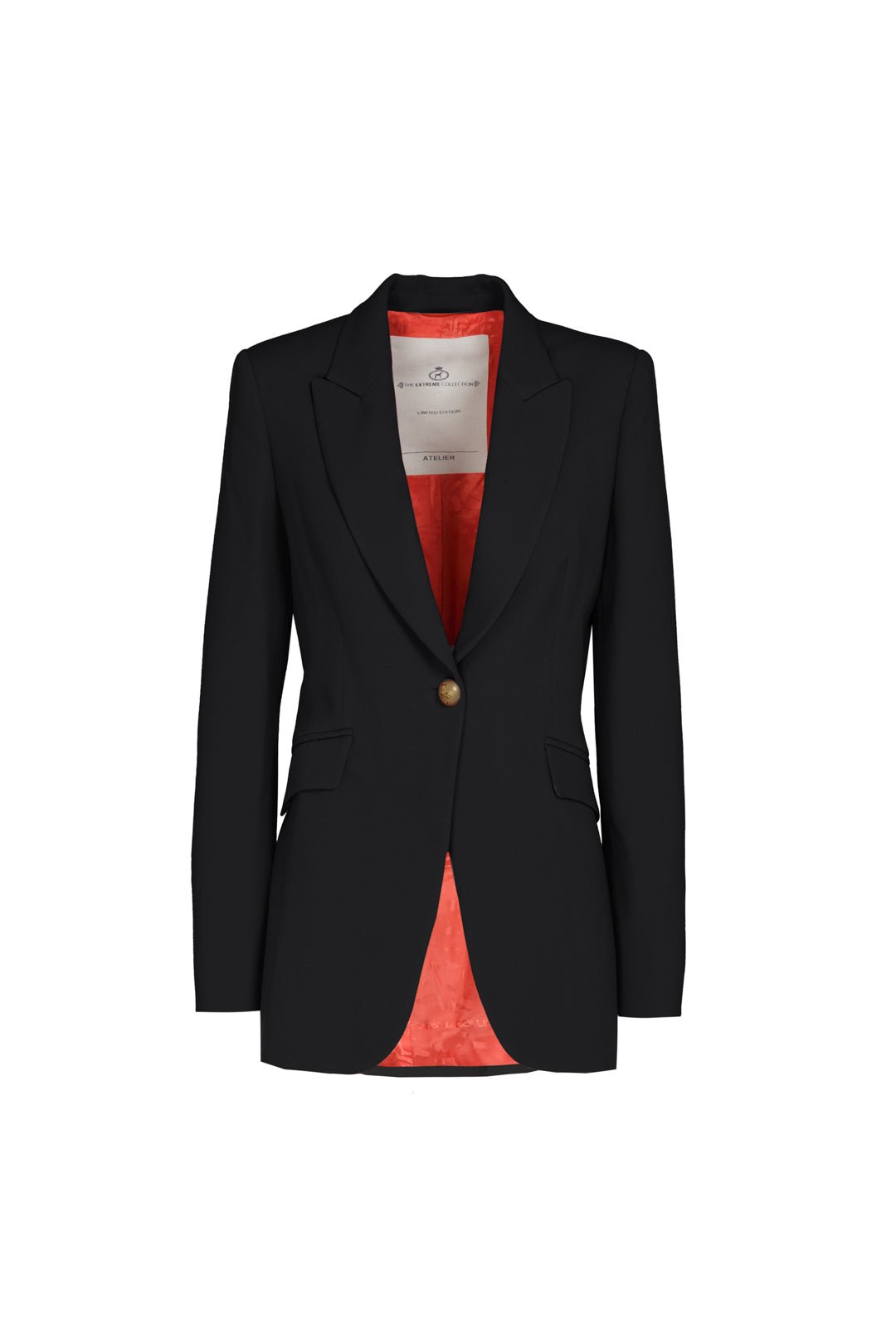 PARIS BLACK ONE - BUTTON BLAZER - THE EXTREME COLLECTION