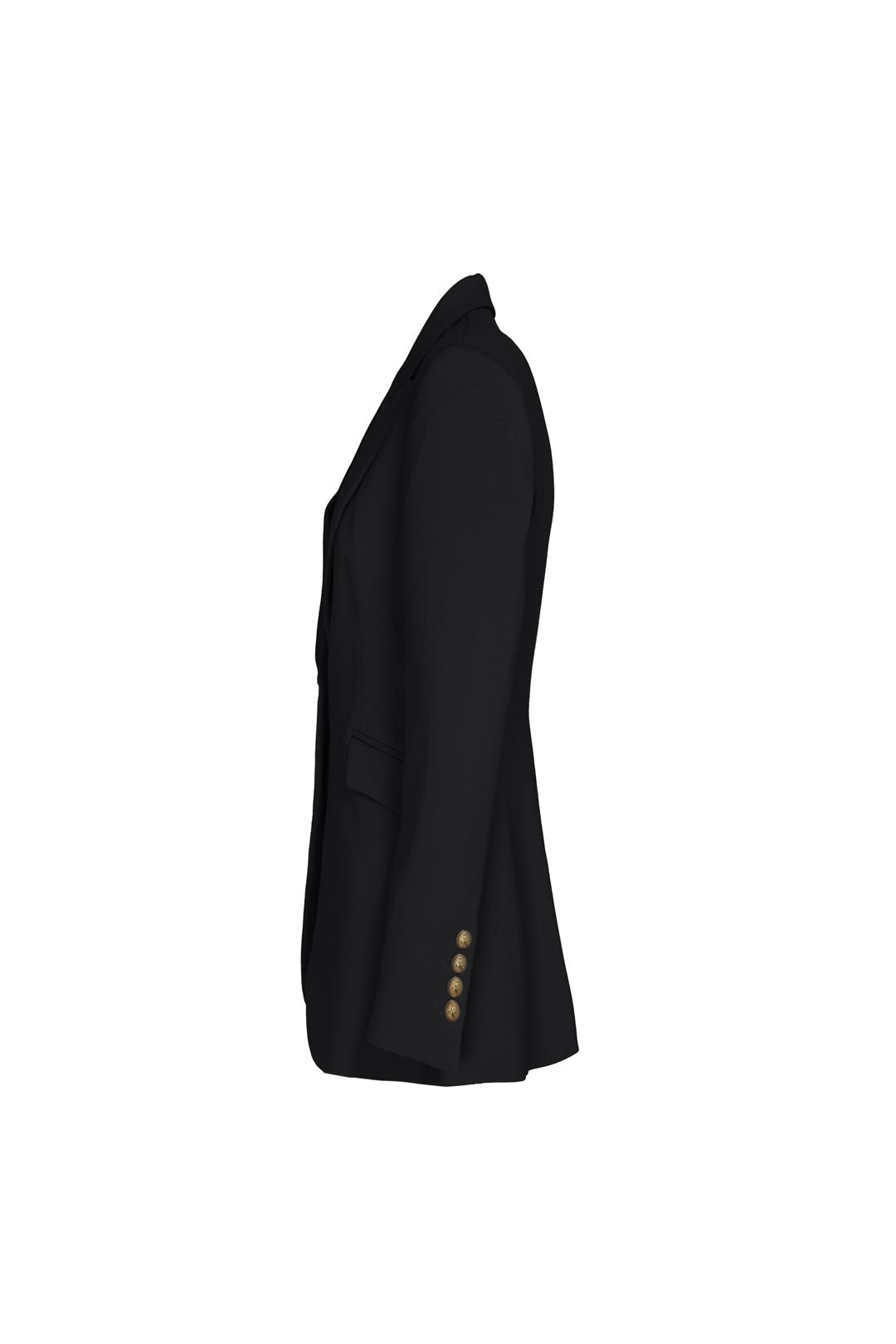 PARIS BLACK ONE - BUTTON BLAZER - THE EXTREME COLLECTION