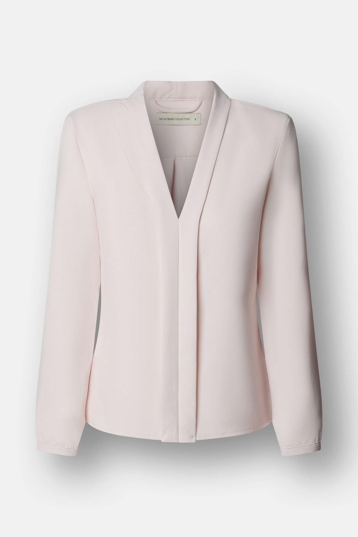 Pink Tuxedo Collar Blouse - Limited Edition - THE EXTREME COLLECTION