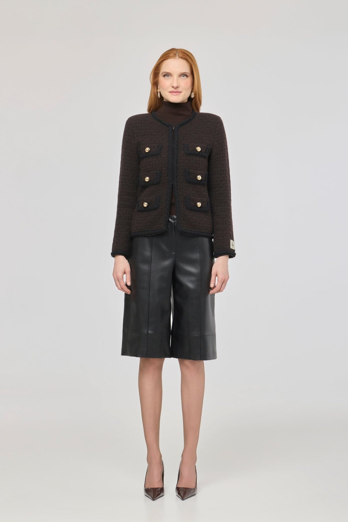 Preston Brown Knit Jacket - Limited Edition - THE EXTREME COLLECTION