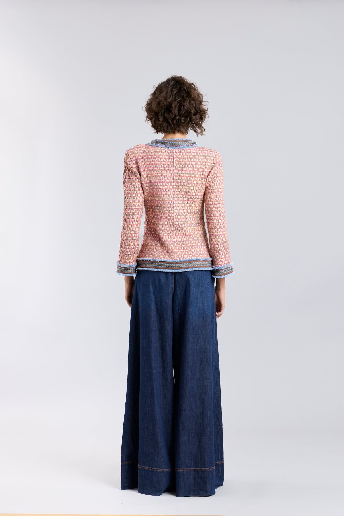 Tedy Textured Multi - tone Knit Jacket - Limited Edition - THE EXTREME COLLECTION