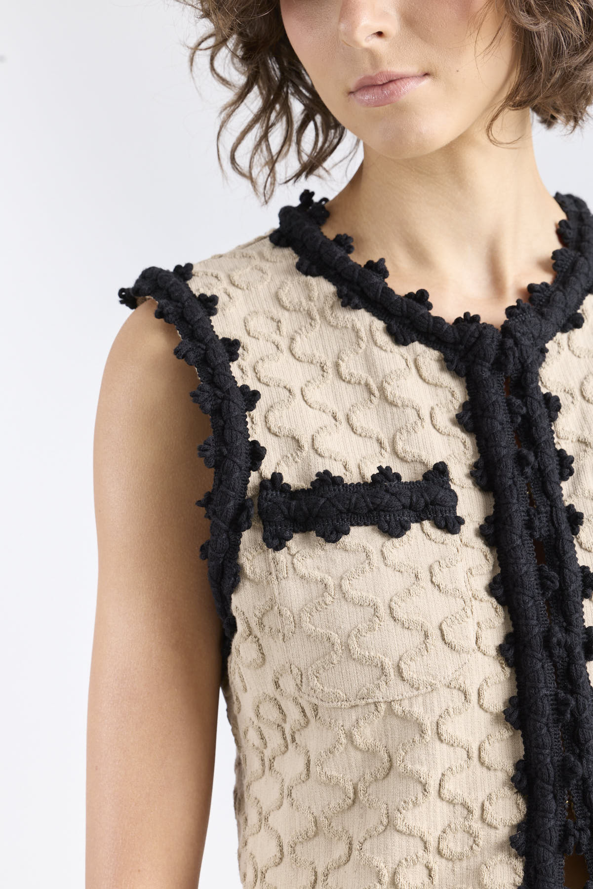 Tristan Structured Knit Waistcoat - Limited Edition - THE EXTREME COLLECTION