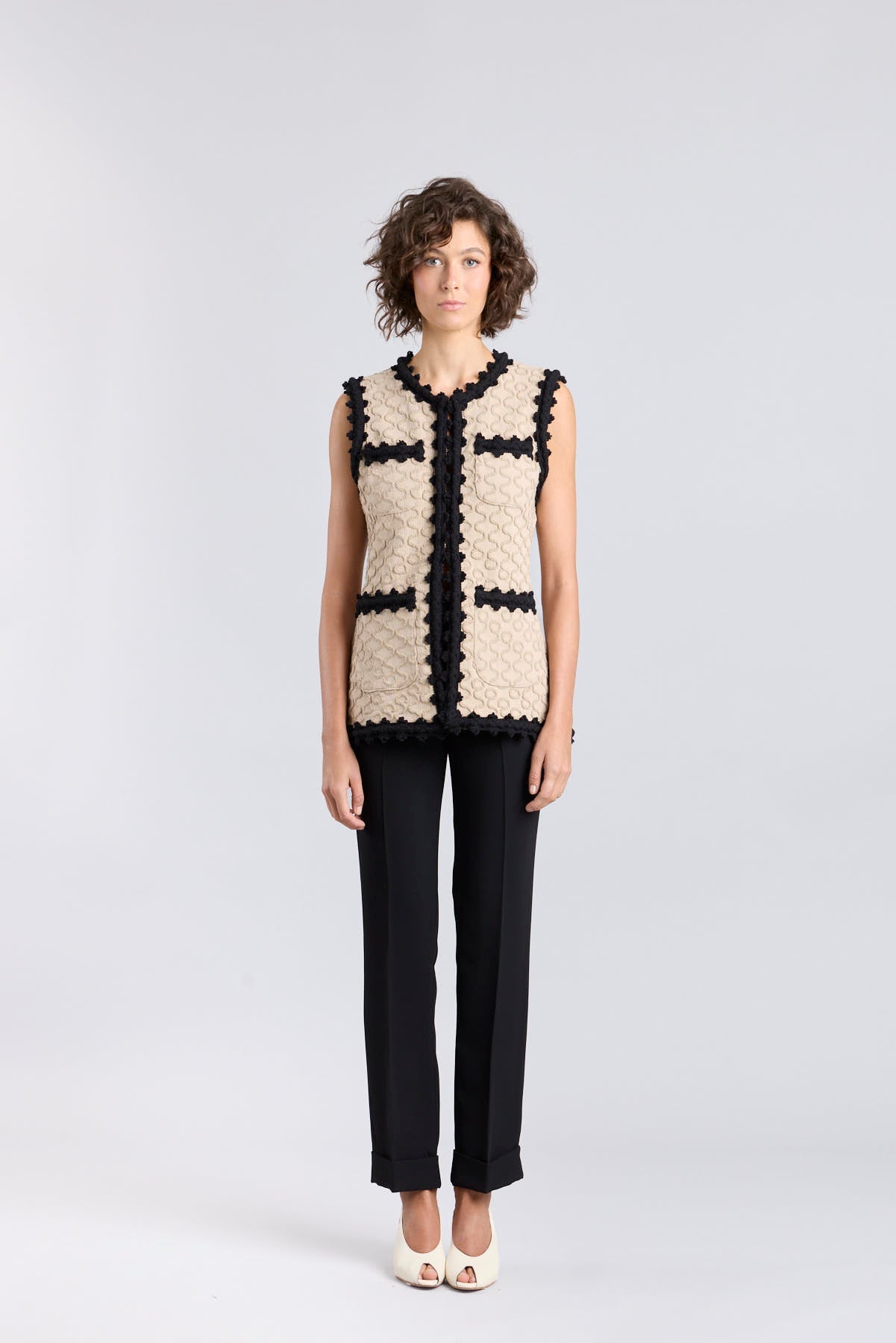 Tristan Structured Knit Waistcoat - Limited Edition - THE EXTREME COLLECTION