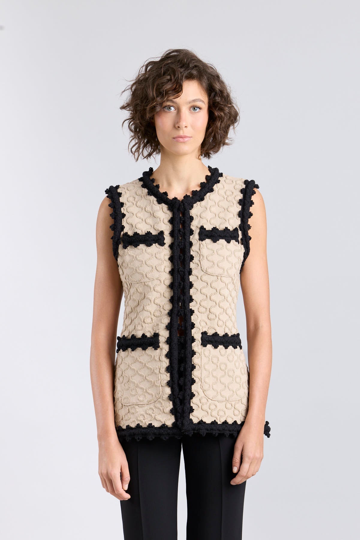 Tristan Structured Knit Waistcoat - Limited Edition - THE EXTREME COLLECTION