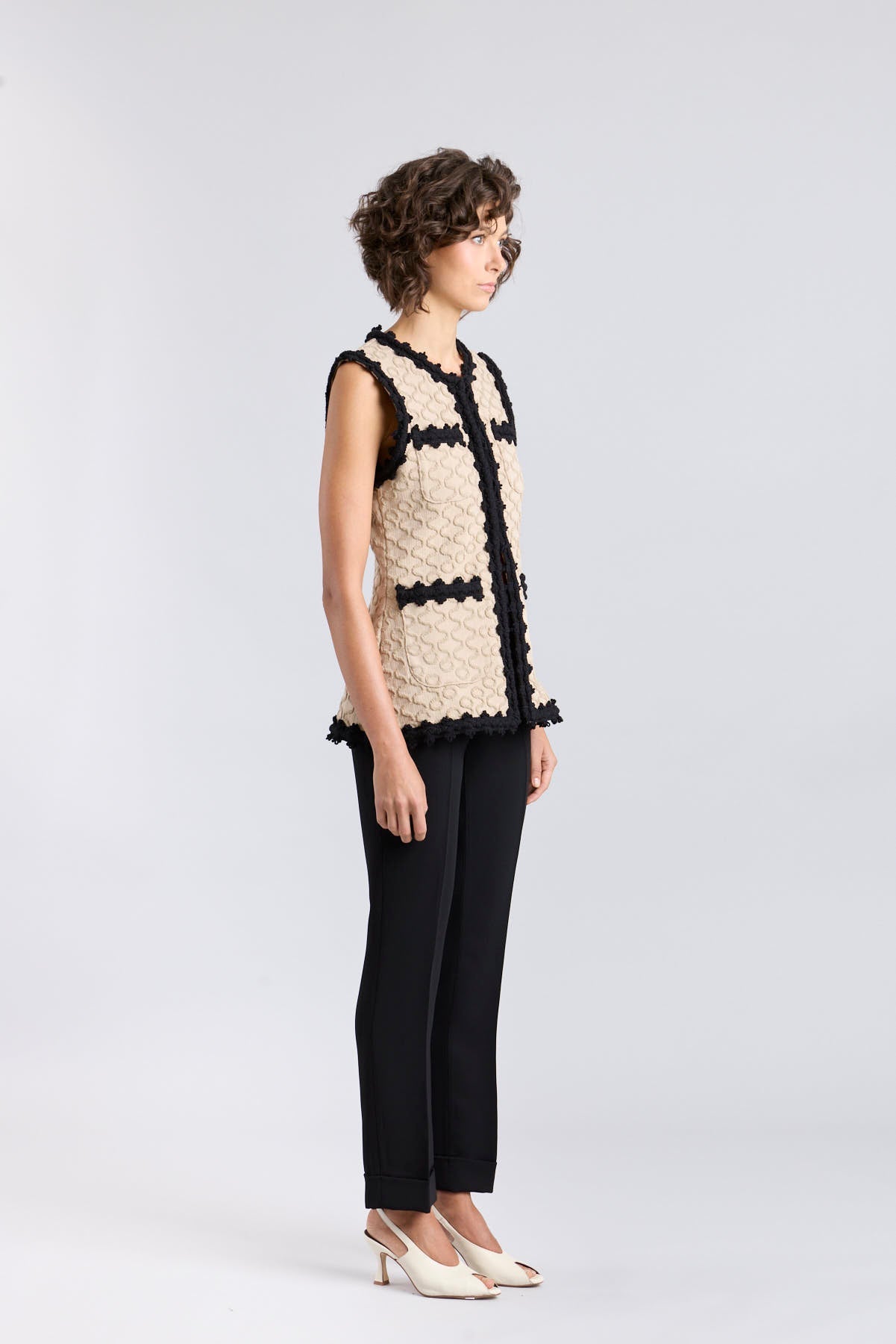 Tristan Structured Knit Waistcoat - Limited Edition - THE EXTREME COLLECTION