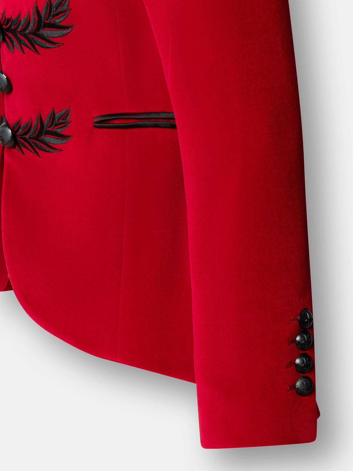 Velvet Red Blazer Renata - Limited Edition - THE EXTREME COLLECTION