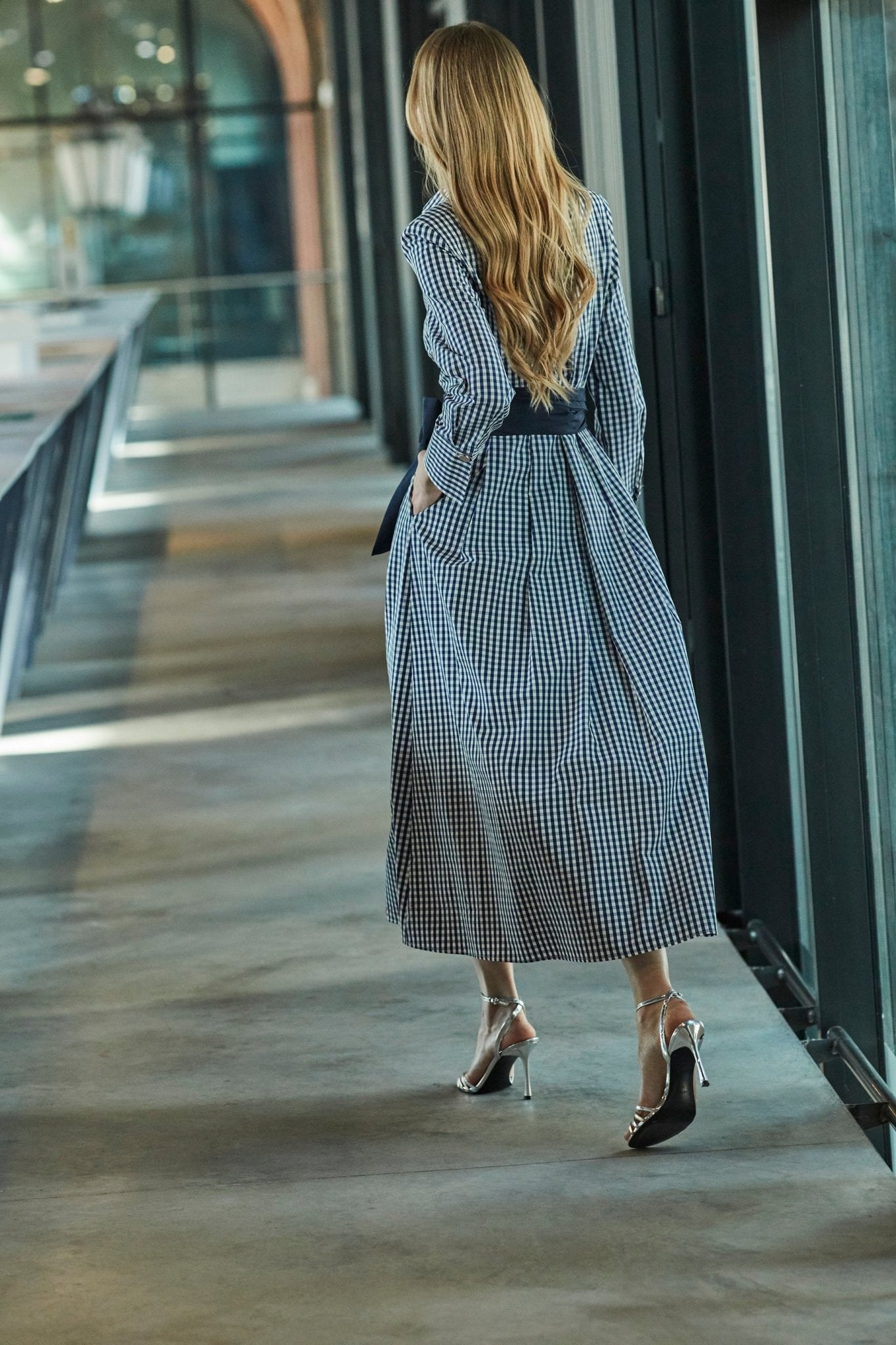 VESTIDO CAMISERO CUADROS VICHY CORNELIA - THE EXTREME COLLECTION