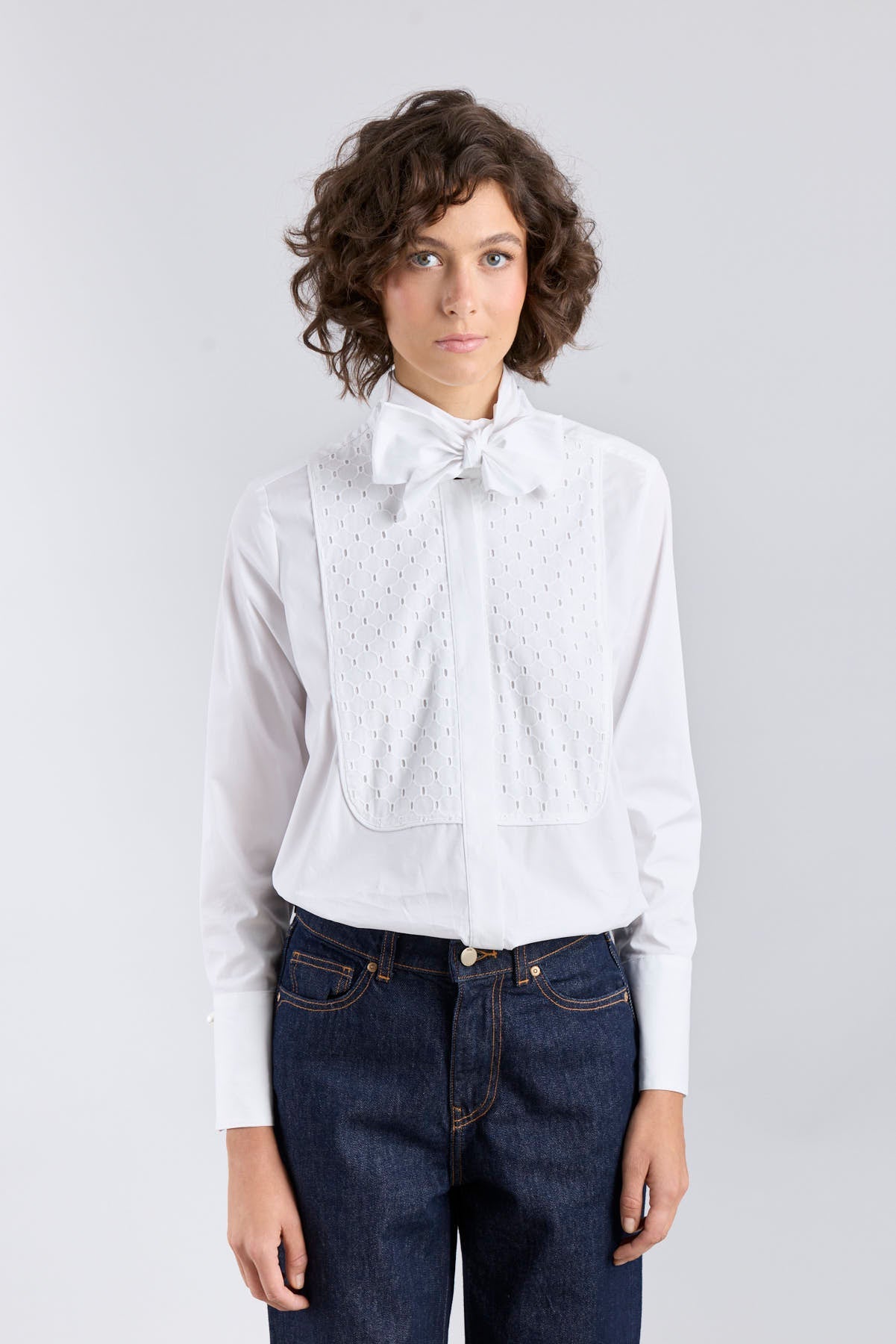 White Bow Blouse Bastian - Limited Edition - THE EXTREME COLLECTION