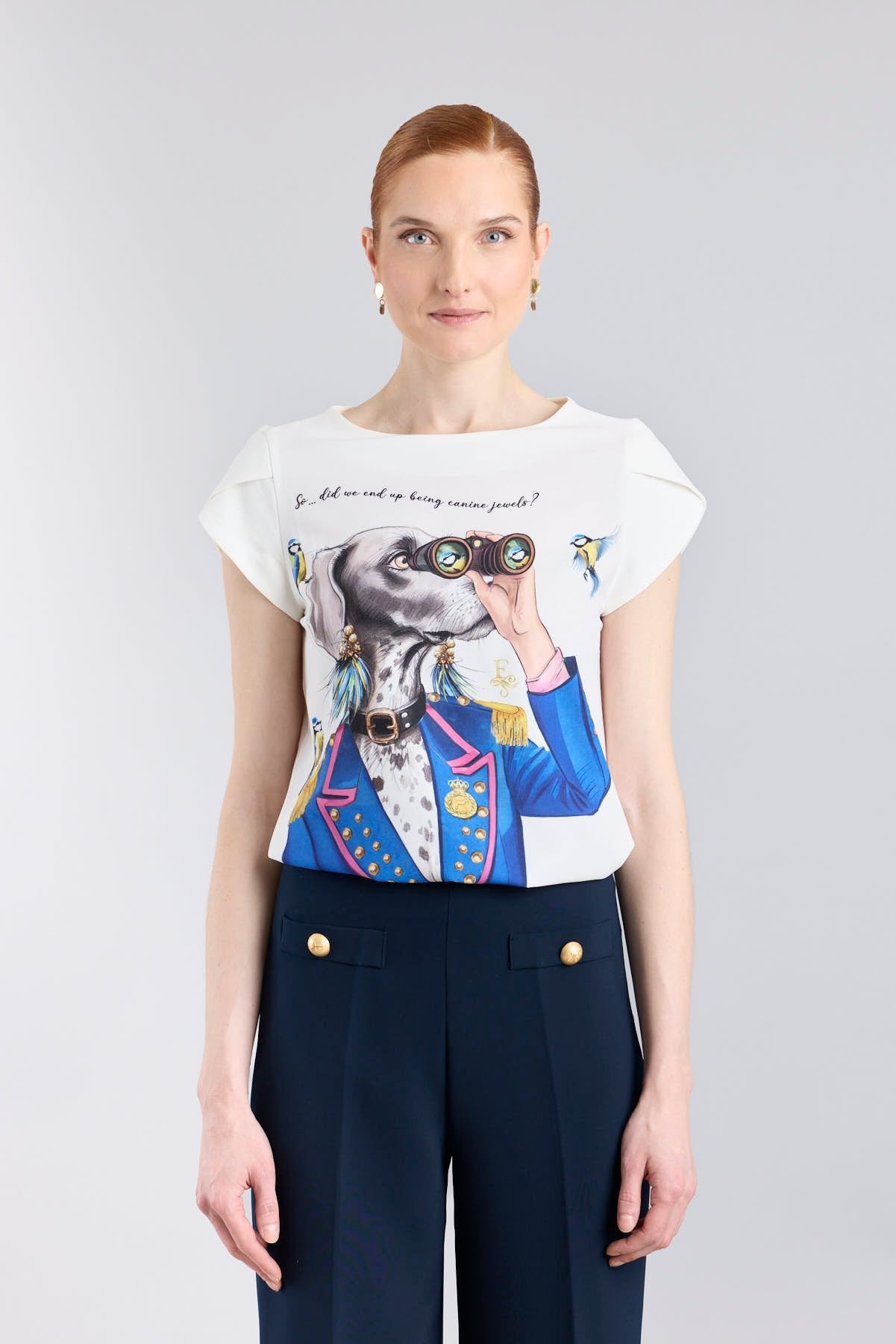 White Braco Printed T-Shirt - Limited Edition - THE EXTREME COLLECTION
