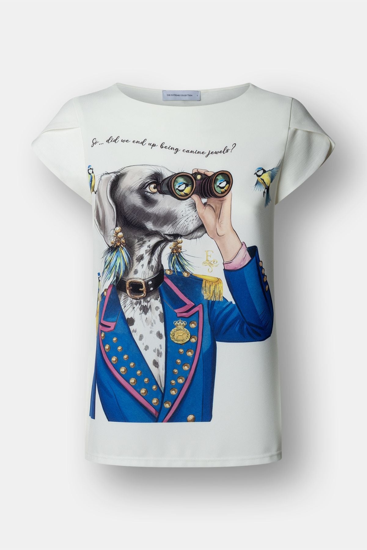 White Braco Printed T-Shirt - Limited Edition - THE EXTREME COLLECTION