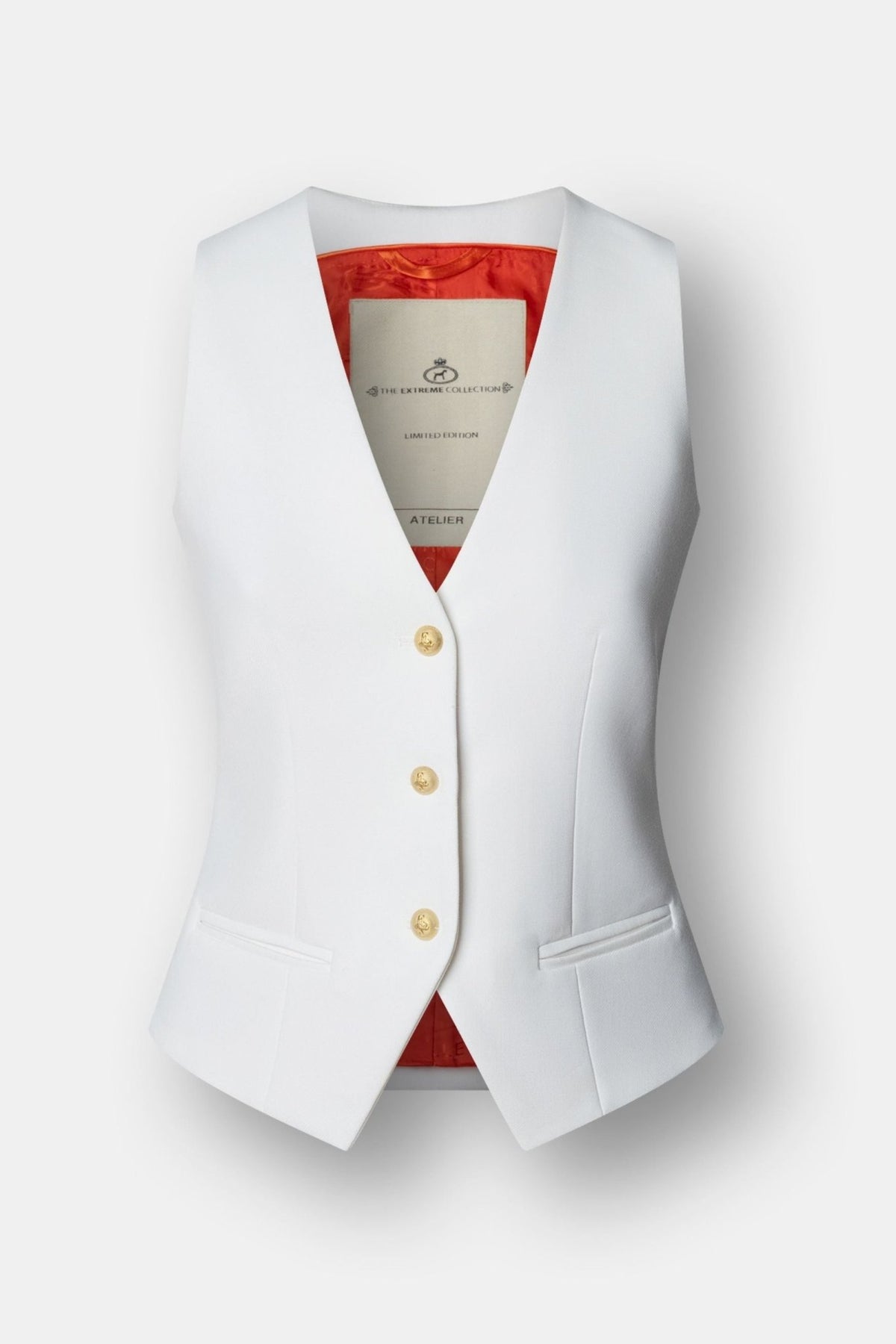 White Tailored Vest Atelier - Limited Edition - THE EXTREME COLLECTION