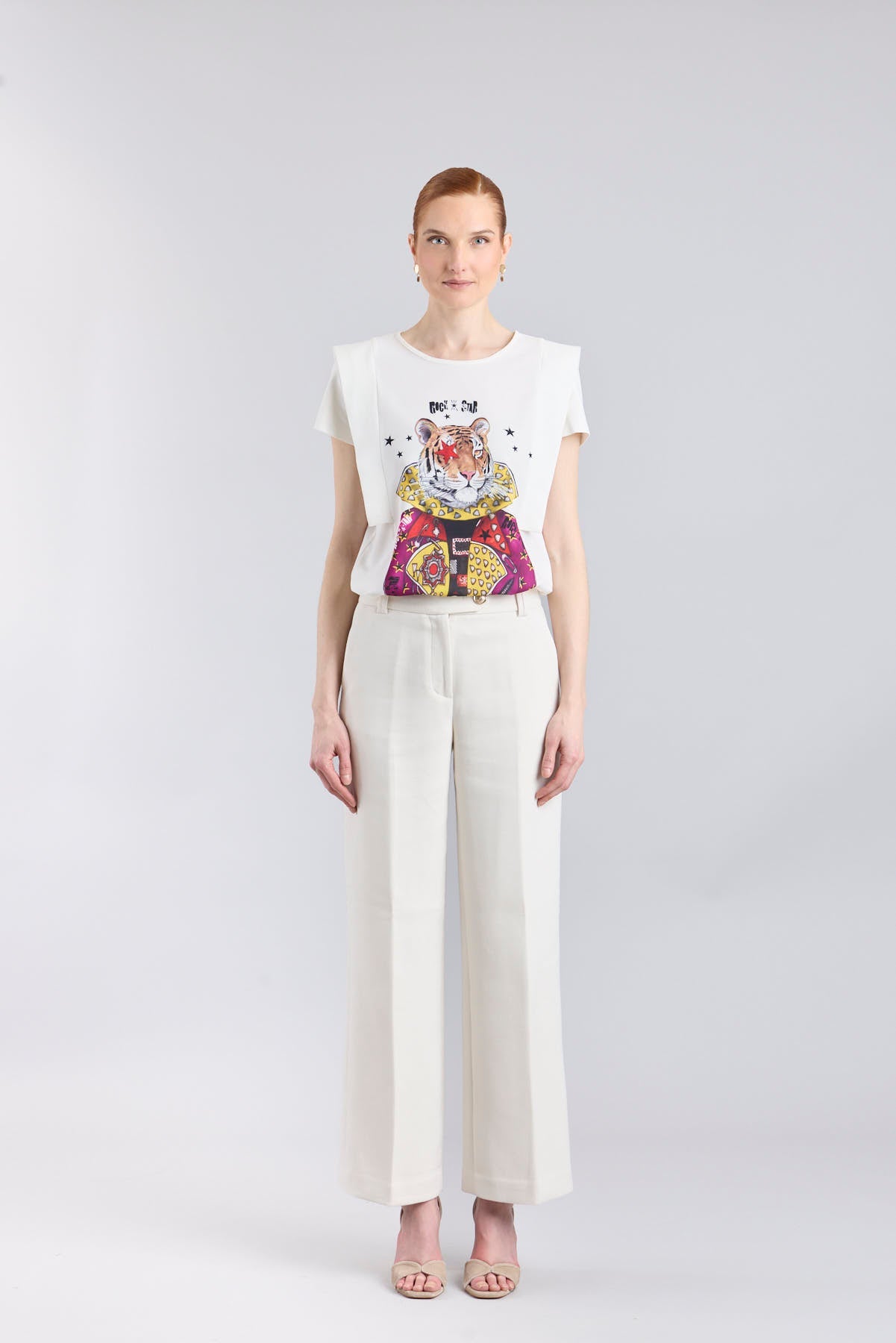 White Tiger Print T-Shirt - Limited Edition - THE EXTREME COLLECTION