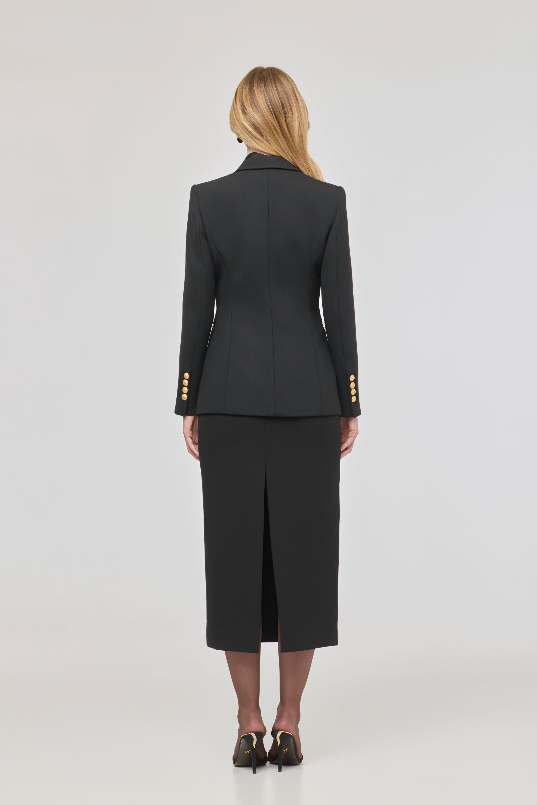 Garcia Vintage 01 Black Tailored Blazer - Limited Edition