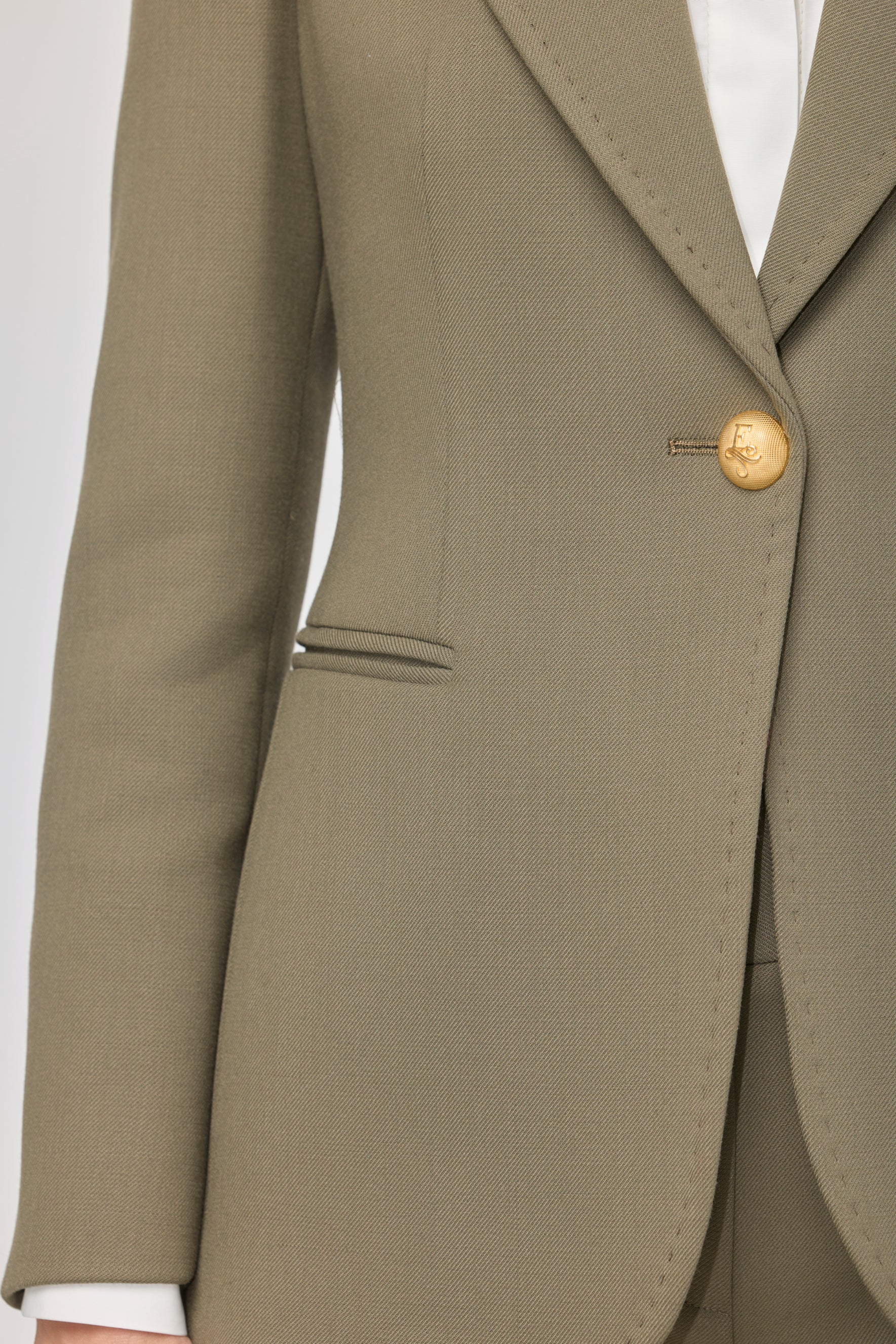 Garcia Vintage 01 Green Tailored Blazer - Limited Edition