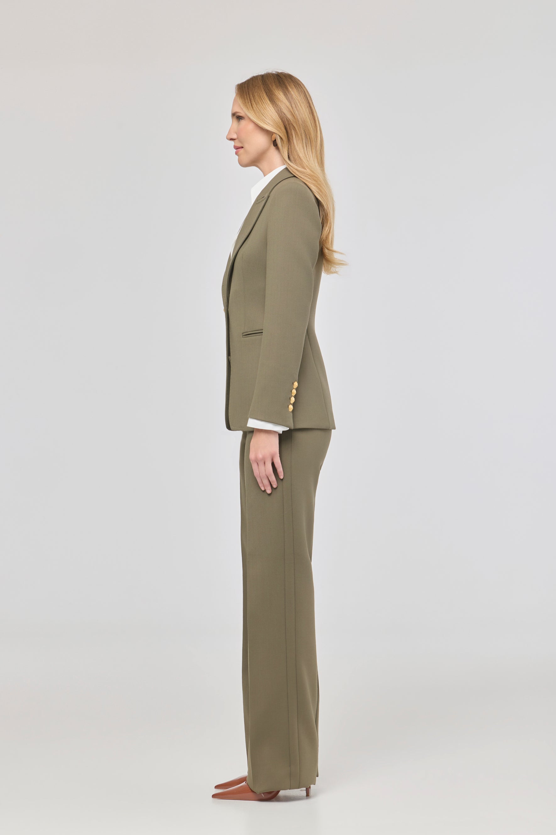 Garcia Vintage 01 Green Tailored Blazer - Limited Edition