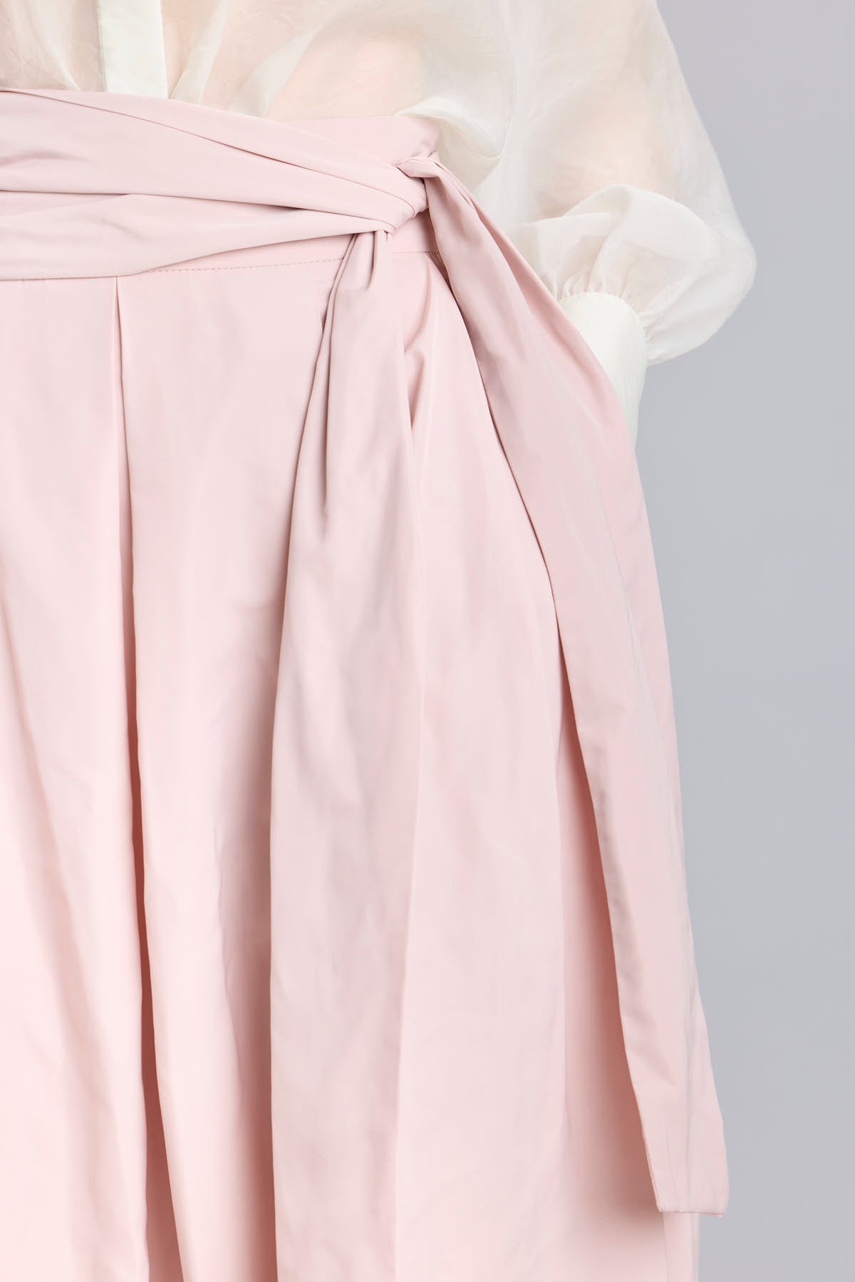 Pink Structured Midi Skirt - Limited Edition