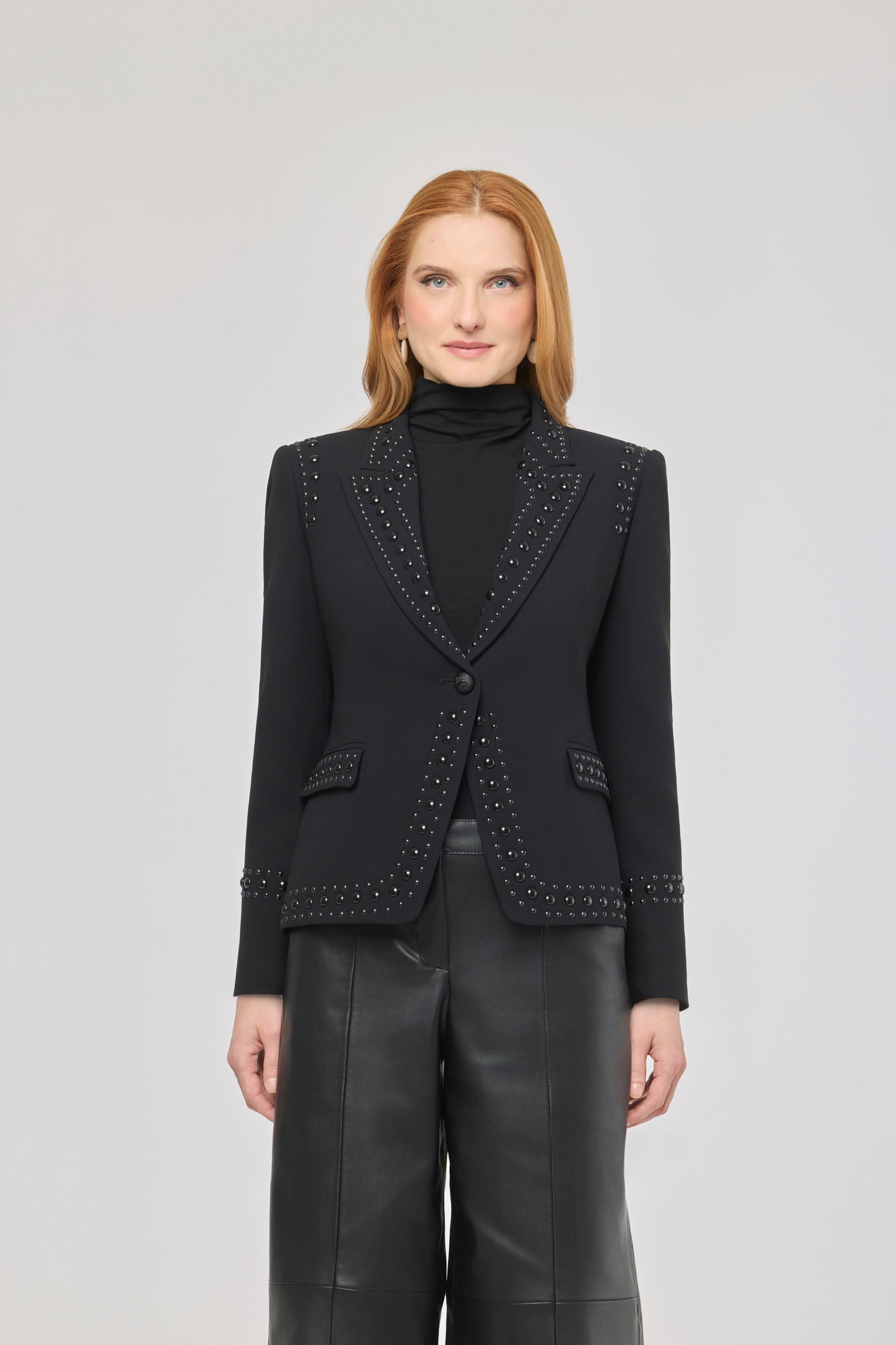 Rock Star black studded blazer – Limited Edition