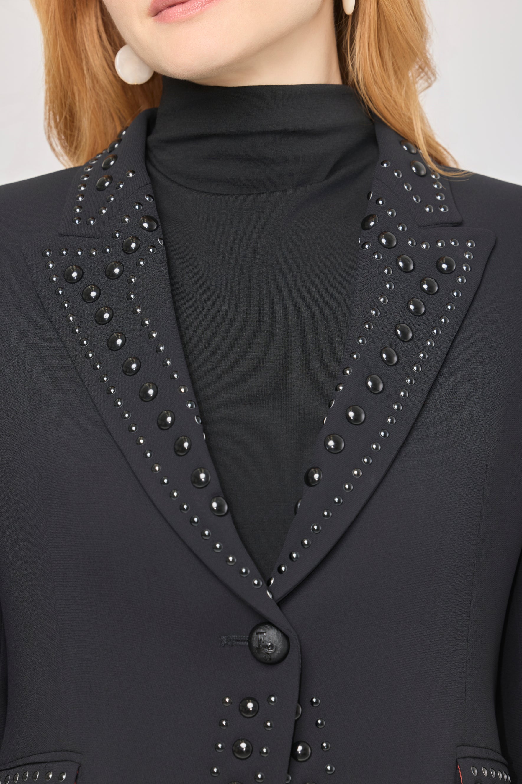 Rock Star black studded blazer – Limited Edition