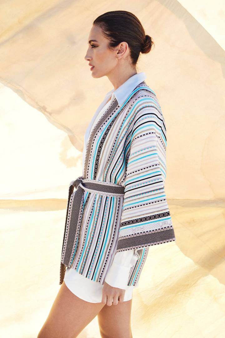 SAORI KIMONO CARDIGAN