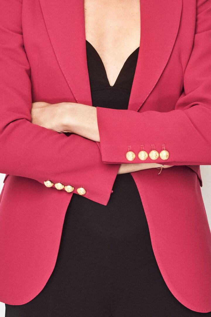 FUCHSIA TAILORED BLAZER DUBLIN ATELIER