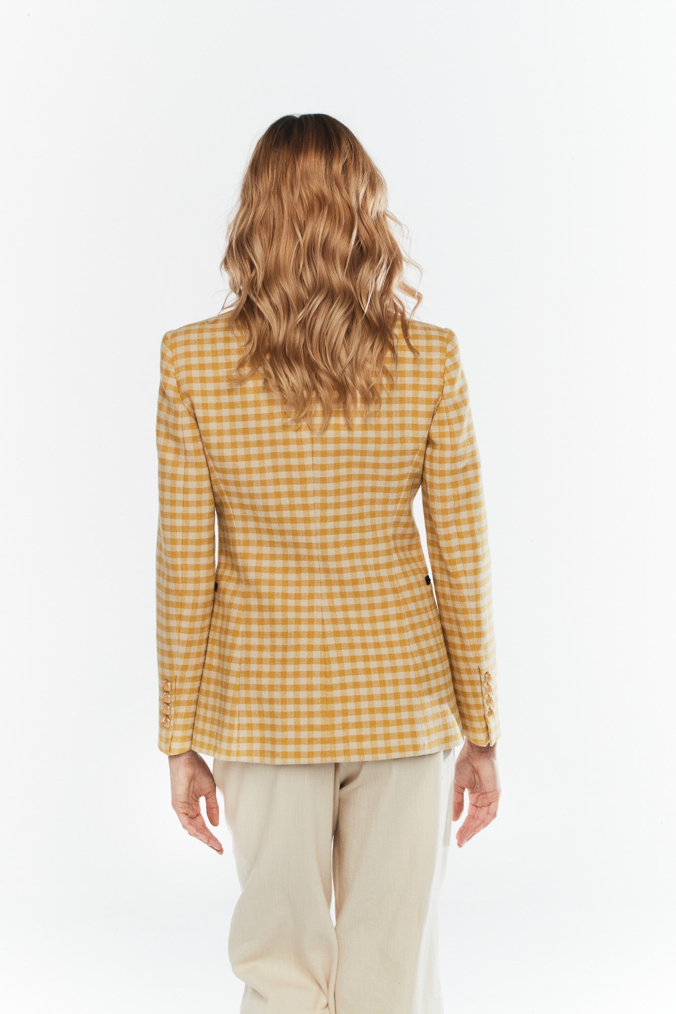 FIONA VICHY CHECK BLAZER