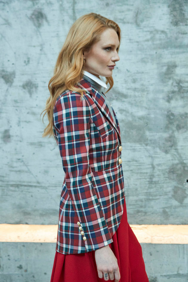 BLAZER TUXEDO TARTAN CHECK PEYTON