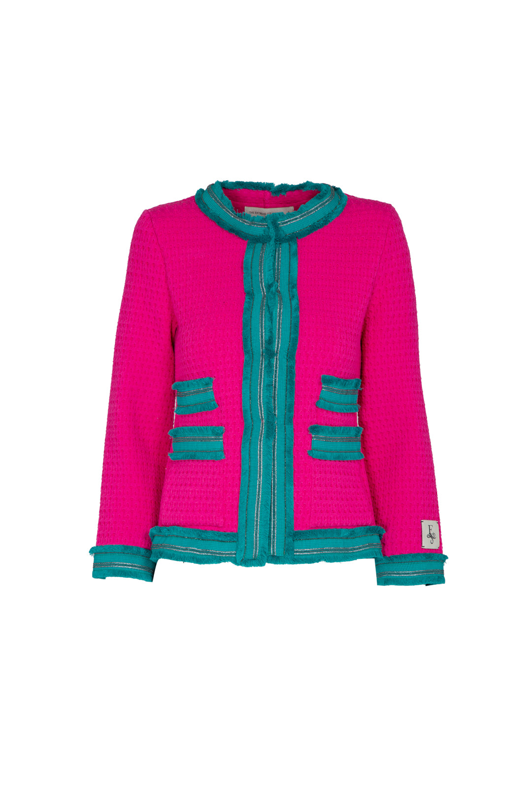 CHAQUETA PUNTO FUCSIA COTY