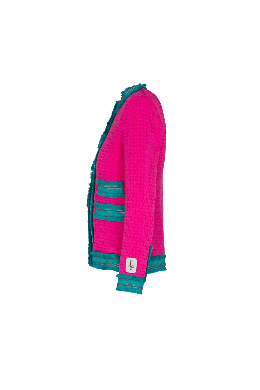 CHAQUETA PUNTO FUCSIA COTY