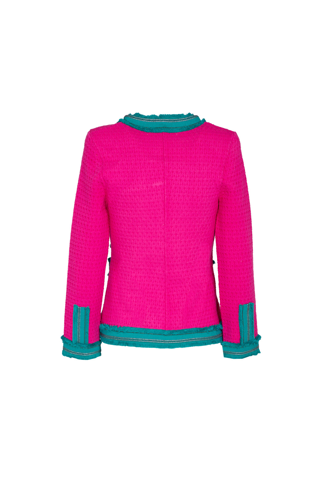 CHAQUETA PUNTO FUCSIA COTY