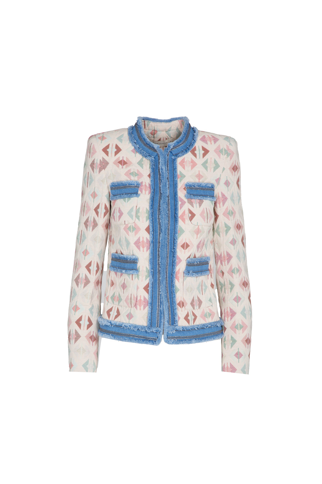 GAETAN JACQUARD KNITTED JACKET