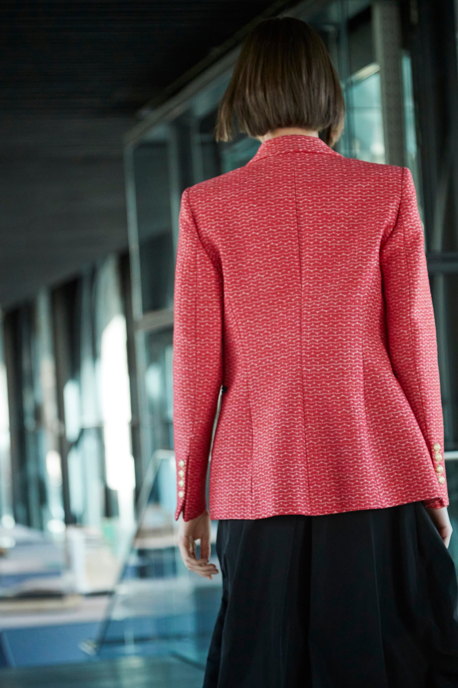 SATIN LAPEL BLAZER VICENZA