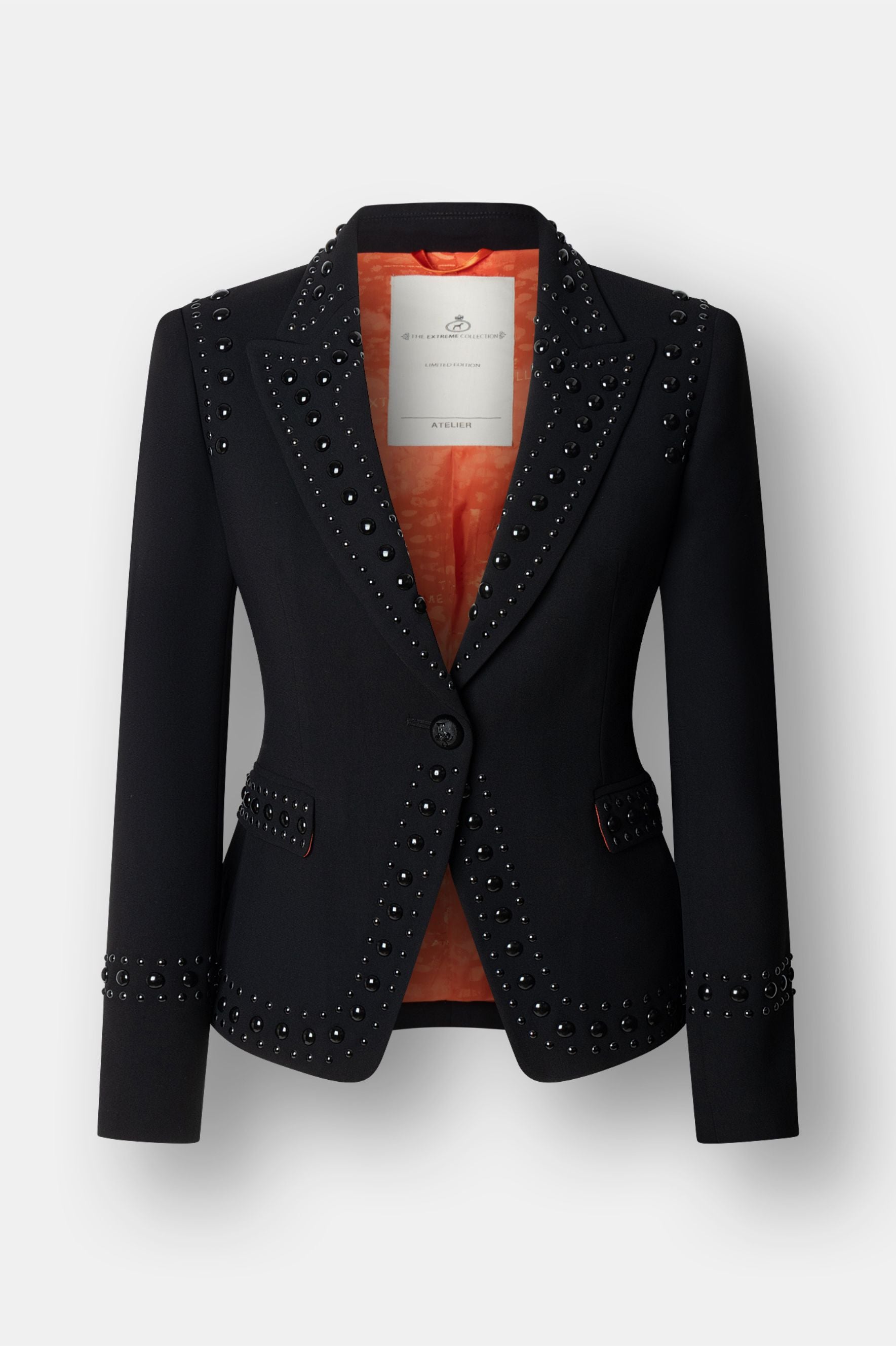 Rock Star black studded blazer – Limited Edition