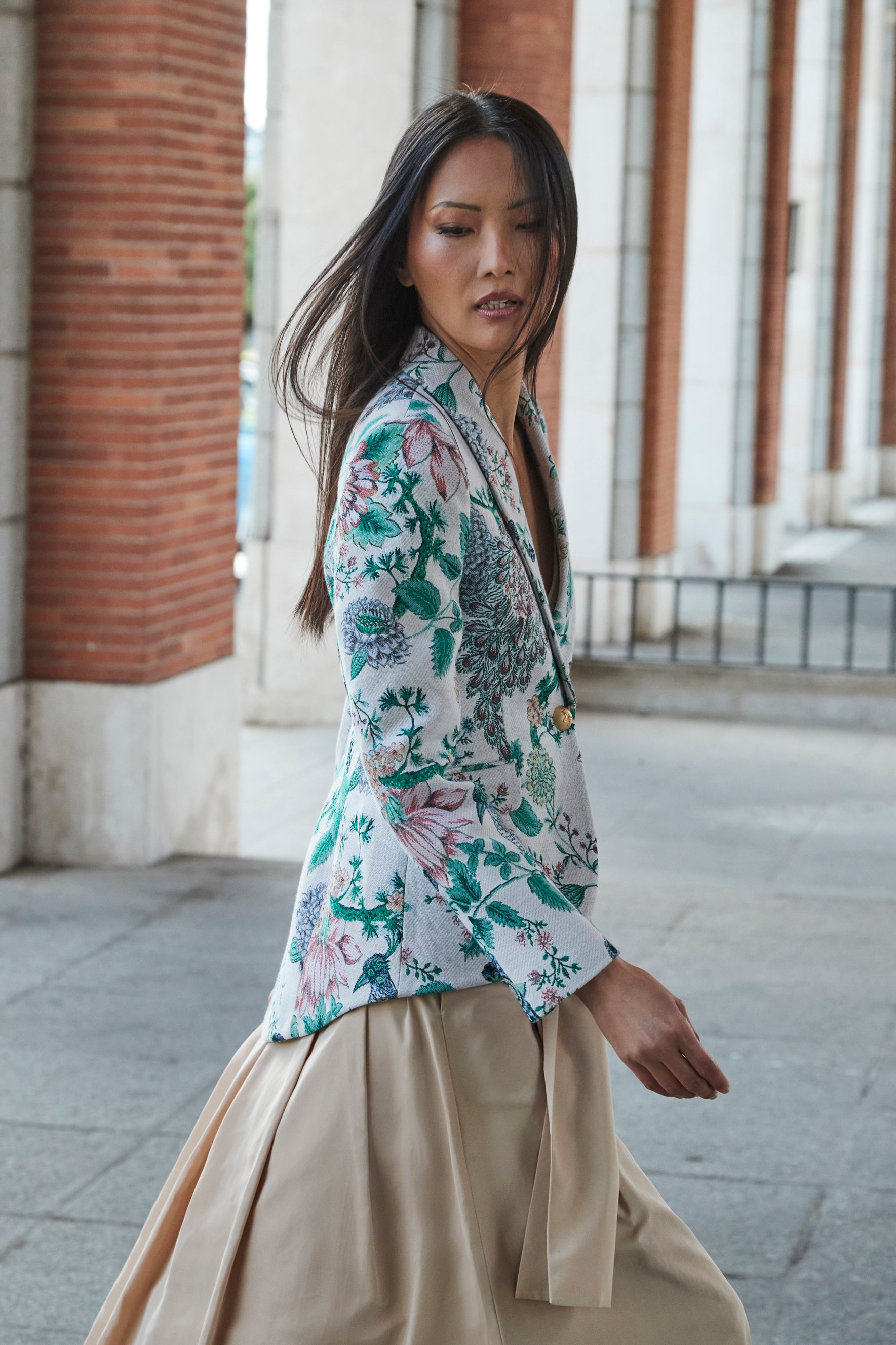 BLAZER FLORAL ALLEGRA