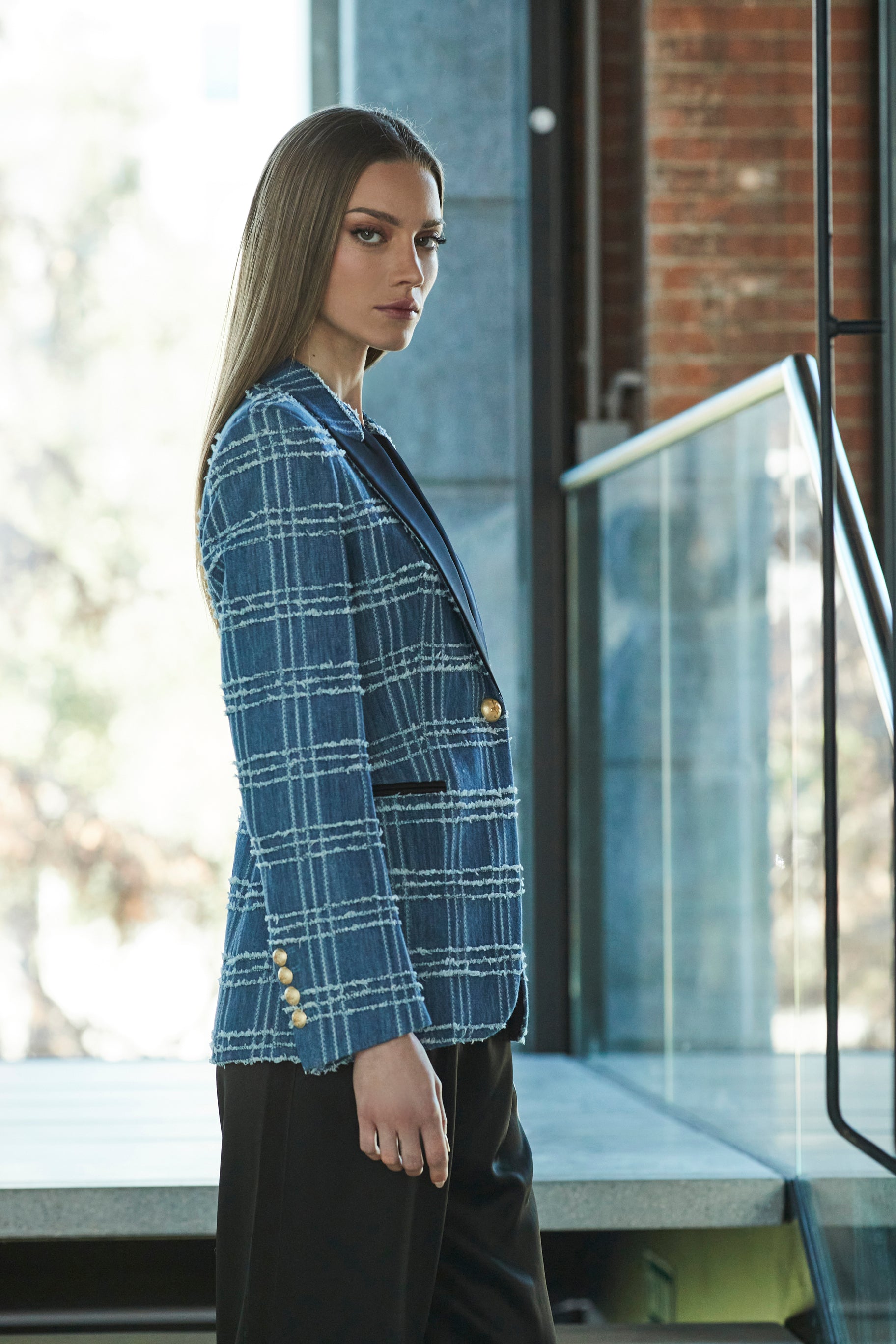 BLAZER CUADROS OTTAVIA