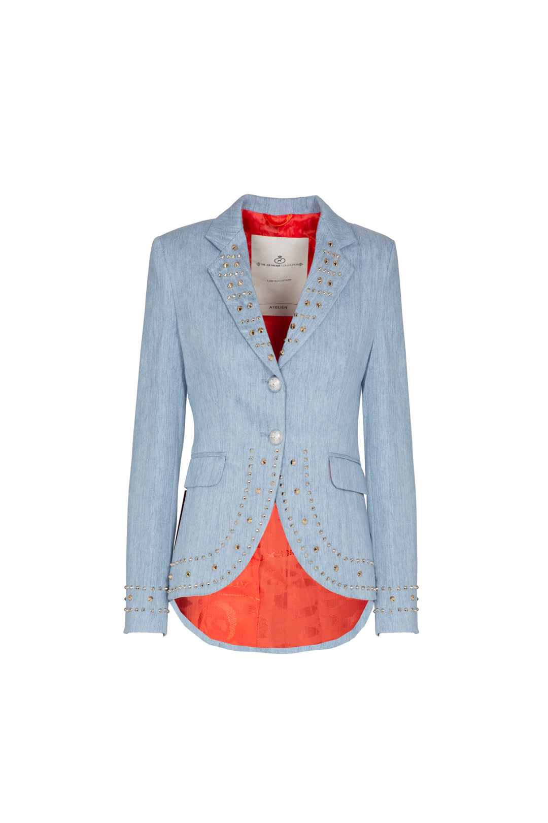 BLAZER TACHAS DENIM CHIARA