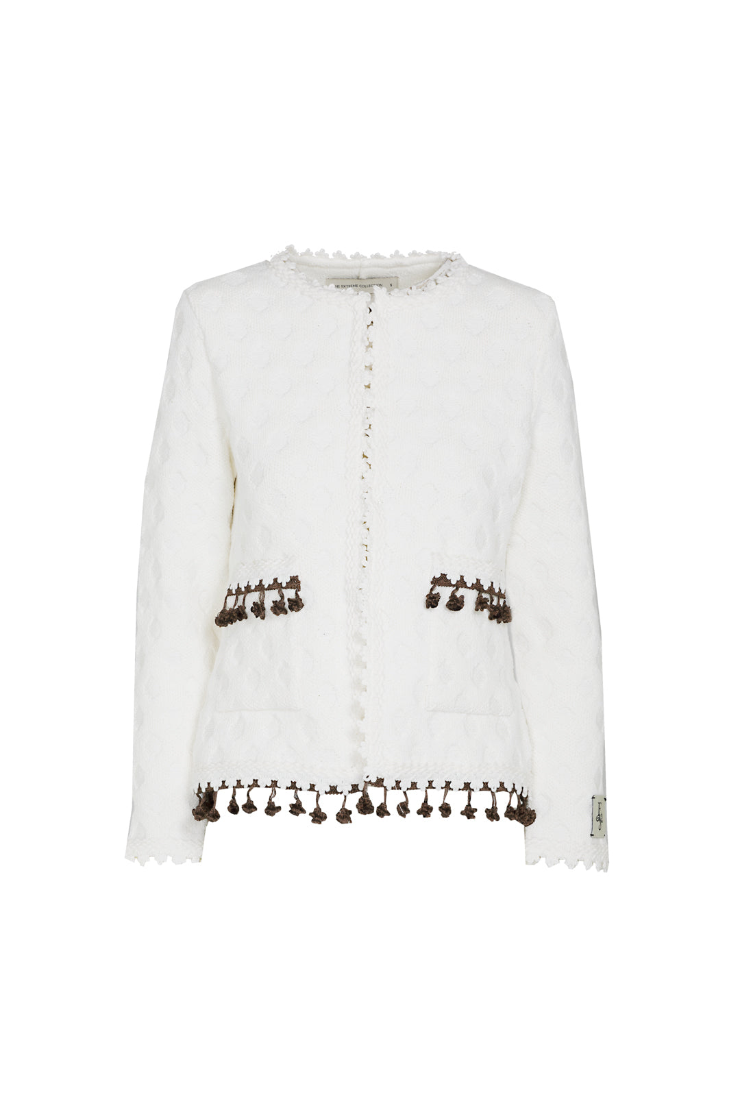 MUSETTA SHORT OFF-WHITE JACKET