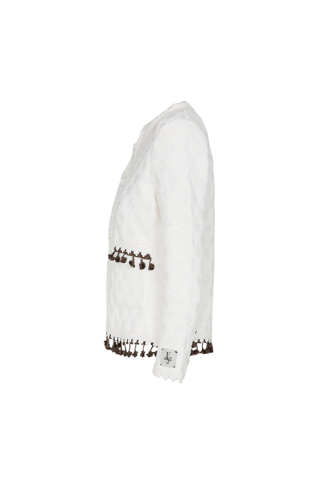 MUSETTA SHORT OFF-WHITE JACKET