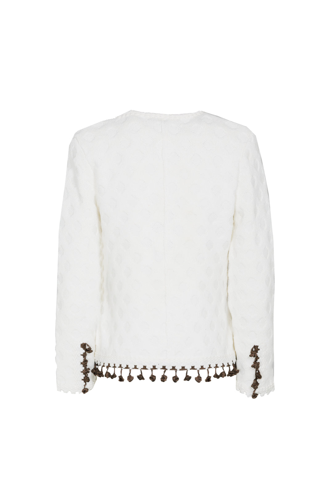 MUSETTA SHORT OFF-WHITE JACKET