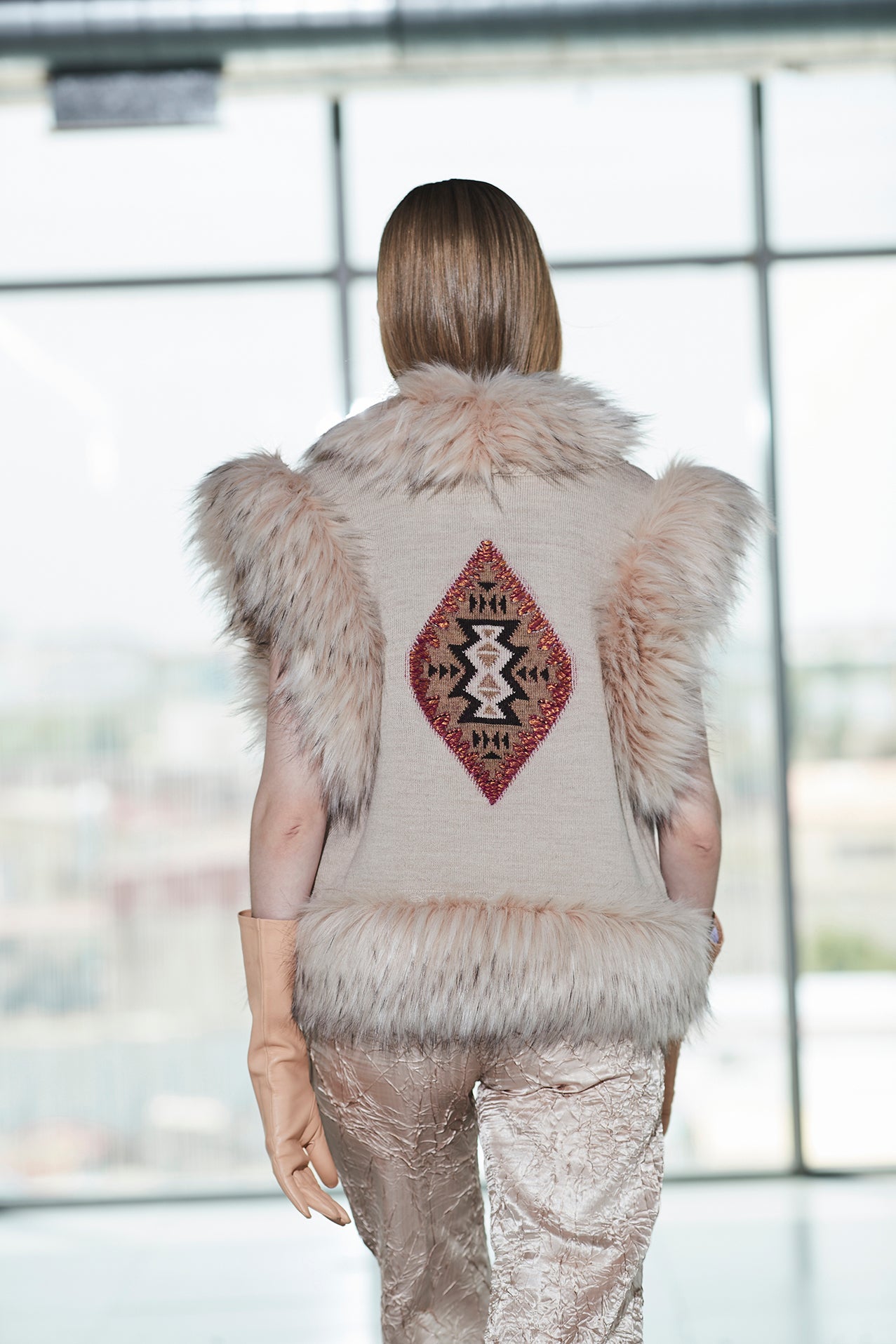 FLEUR CRU JACQUARD VEST