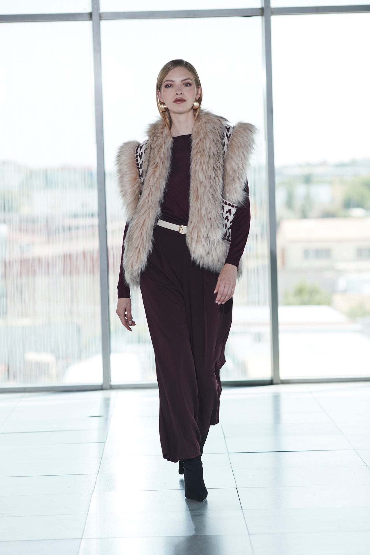 NICOLETTE BICOLOR RAW ETHNIC VEST